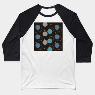 Minimal Colorful Abstract Pattern Baseball T-Shirt